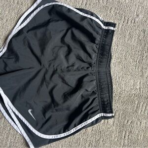 Nike Black and White Athletic Shorts